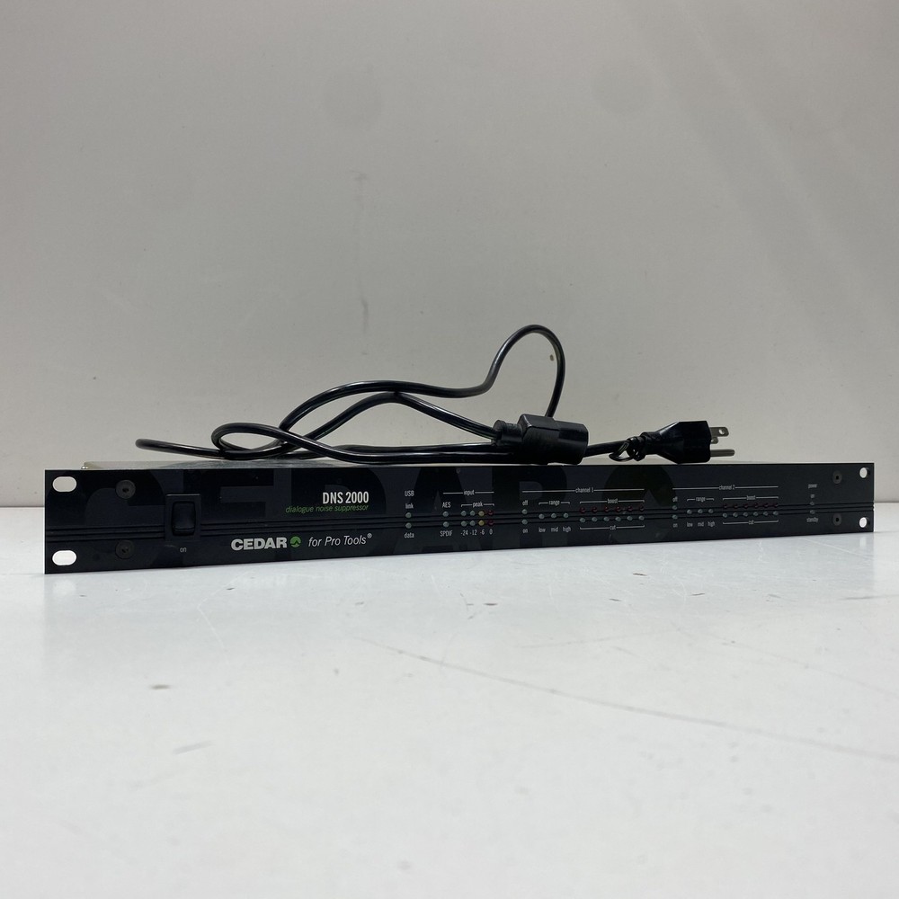 Vintage CEDAR DNS 2000 Dialogue Noise Suppressor for Pro Tools Rack Unit