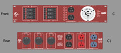 Whirlwind PLR2-C1 30A Power Distro Breaker Power Pak L2130 to L630 and Duplex