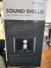 Marantz Professional Sound Shield Compact Folding Vocal Reflection Filter Baffle