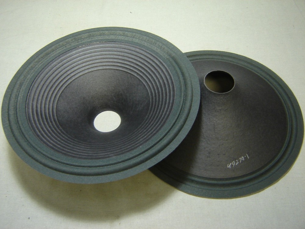 Pr. 12″ Paper Speaker Cones — Recone Parts — 451279-1