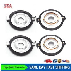 4Pcs 1.5in Titanium Diaphragm For PRV Audio TW600Ti PRV-RPTW700Ti Driver 8 Ohms
