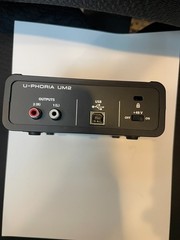Used Behringer U-PHORIA UM2 Single Channel Audio Interface – Black – Tested