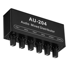 2Way 4Way Input 3.5mm Stereo Audio Signal Mixer PCB Motherboard Mixer Board