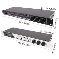 USB Audio Processor Mixer Professional Anti-howling Audio Processor w/ Bluetooth
