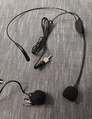 Bietrun WXM07 UHF Wireless Headset/Lapel Microphone Receiver System 3 In 1
