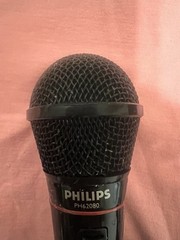 Phillips PH62080 Dynamic Vocal Microphone with 8″ Cable