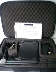 Shure Wireless Microphone SM58 Black, System Receiver SLX4, with Case KIT