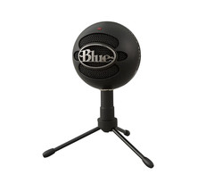 Logitech Blue Snowball ICE USB Mic for Recording & Streaming on PC & Mac – Black
