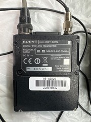 Sony DWT-B01N 33 Digital Wireless Microphone Transmitter + Lav Mic ENG Broadcast