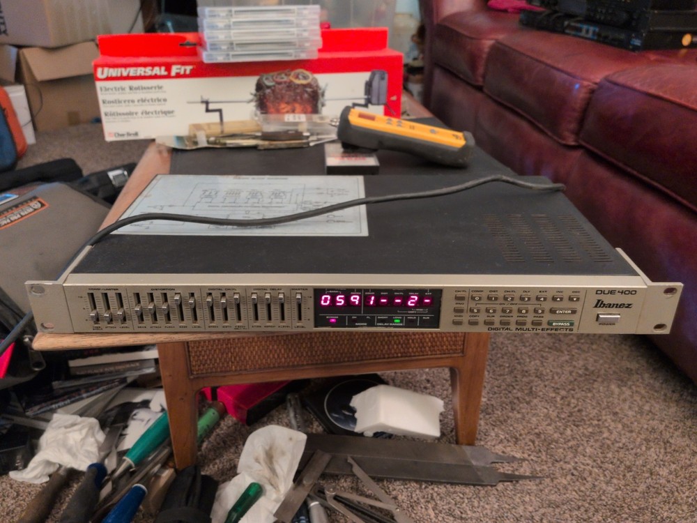 Ibanez DUE 400 Digital Multi-Effects Vintage Pedal