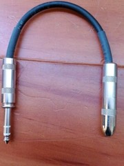 Hosa DOC-106 12 Inc Insert Direct-Out Adapter – 1/4 TRS to 1/4 TSF