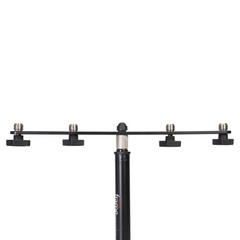 Mic Mount Bar for 1-4 Mics, 5/8″ Thread, Fits Most Stands & Boom Arms