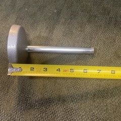 Desktop Threaded Cast Iron Microphone Stand 4 Inch Wide Base 7 Inches Tall