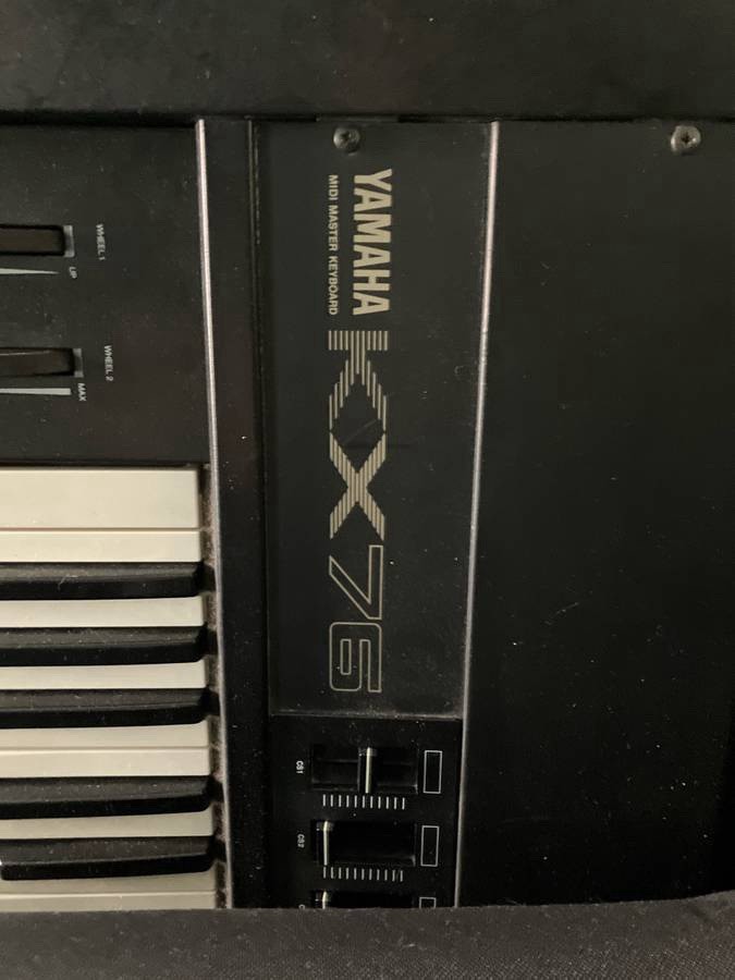 Yamaha KX76 midi controller keyboard & Yamaha gig bag & original power cable