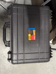 Waterproof Hard Case with Customizable Foam for Items 17 x12x7 Heavy Duty