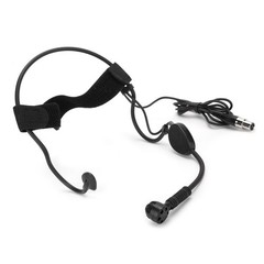 Mini 3 Pins Headband Microphone Condenser Mic For Wireless System Transmitter