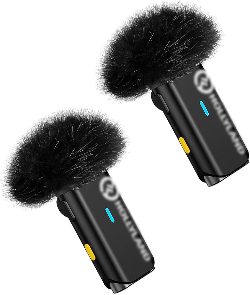 2-Pack Windscreens for Hollyland Lark M1 and Lark C1 Wireless Lavalier Microp…