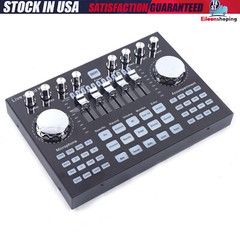 Digital Audio Mixer Network Live Sound Card K1 Audio Mixing Console for PC Phone
