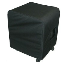 QSC KS 118 Padded Speaker Slip Covers (PAIR) on casters