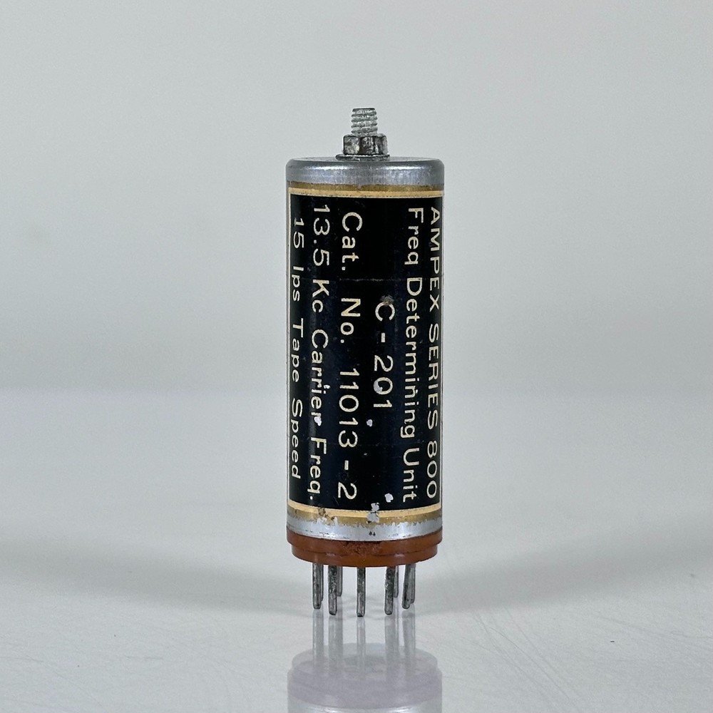 Vintage Ampex Series 800 Frequency Determining Unit C-201 Cat: 11013-2 13.5Kc