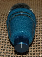 Custom Darome 431 Harp Harmonica mic with Hi-Z Dynamic Element 1/4″ jack, Blue!