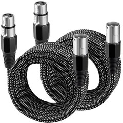 Professional Grade XLR Cable 2 Pack