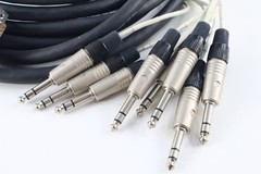 ProCo Acculink DB25 to 1/4″ TRS male 20′ AC-8 (AC8) 8 ch DSUB Snake Cable