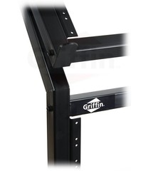 GRIFFIN Rack Mount Stand – Music Studio Recording Mixer Cart Rail Gear Holder
