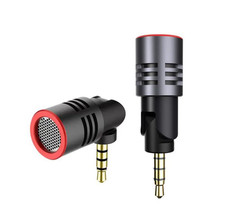 SabineTek Unidirectional Mic Addon 360° Rotating Noise Cancelling Lav Mic