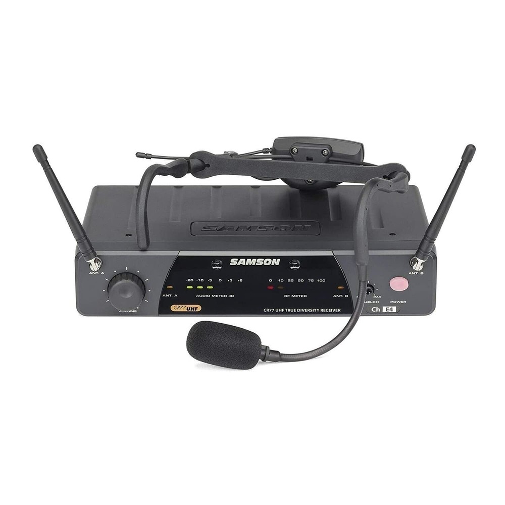 Samson AirLine 77 Wireless System Fitness Headset – Frequency K3 (492.425 MHz)