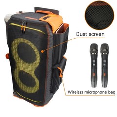 Protective Cover for PartyBox Stage 320 Speaker Double-Layer Shield, Scratch-…
