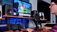 Rockville iStand 9 iPad/iPhone/Phone/Tablet Gooseneck Desktop Stand+Mic Clip