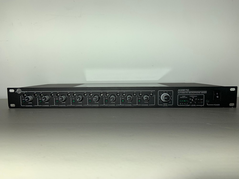 Lectrosonics AM8TC Automatic Microphone Mixer. No power supply, see description