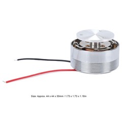 Resonance Speaker 1.7in All Frequency 4Ω 25W Sturdy Steel Mini Portable Vib ONQM