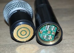 SHURE SM58 Microphone | LOT (x2) Dynamic Wireless DD4T2 206/195 MHz (x1) Wired