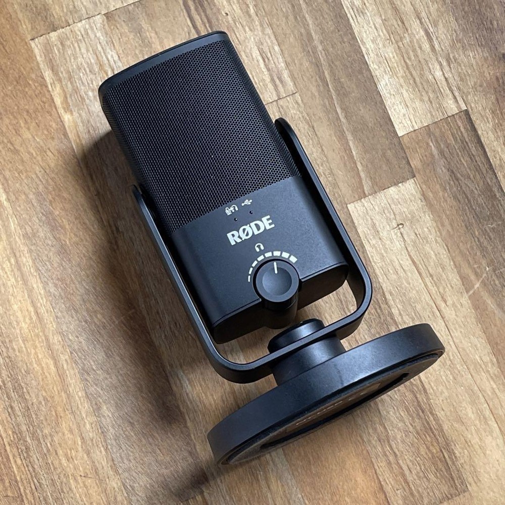 RODE NT-USB Mini Compact Microphones USB AUX Black NTUSBMINI Working Tested