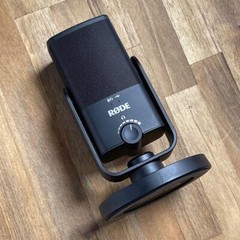 RODE NT-USB Mini Compact Microphones USB AUX Black NTUSBMINI Working Tested