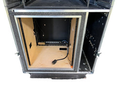 Case Craft W/12RU Rack Compartment & (4) Exterior Rigging Points #17477 (One)THS