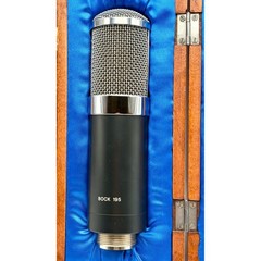 David Bock Audio 195 FET Large Diaphragm Condenser Microphone w Wood Case USA