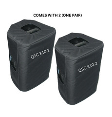 2 (One Pair) QSC K10.2 Speakers Slip Padded Covers LASE (Cannot fit QSC K10)