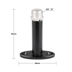 CAMVATE Wall Mount Bracket 5/8″-27 Screw for Microphone Mount