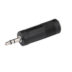 3.5mm Female to 6.35mm Male Headphone Audio Adaptor Microphone Connector