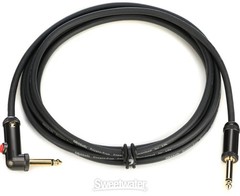 D’Addario PW-AGLRA-10 Circuit Breaker Latching Cut-Off Switch Cable – 10′ Right