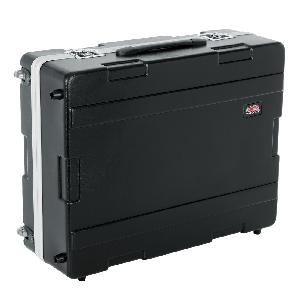 Gator Cases Lightweight Molded ATA Mixer Case with Wheels & Tow Handle; 20″x25″