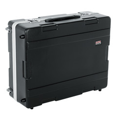 Gator Cases Lightweight Molded ATA Mixer Case with Wheels & Tow Handle; 20″x25″