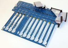 Midas PRO2-CC-TP Audio Console’s PCX-DL201B, DL2 Mix Faders circuit Board