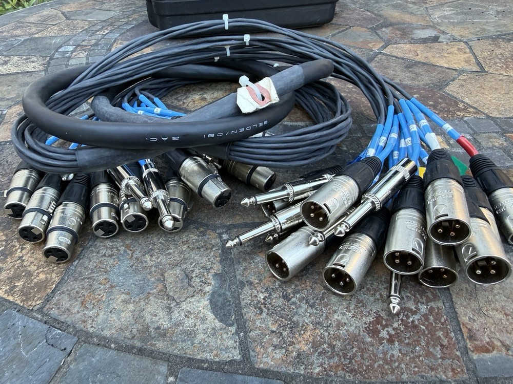 C.B.I 6’ 16 Channel Snake Audio Cable