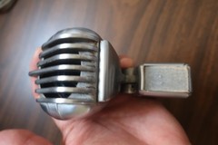 Lot 4 Vintage Mics Microphone Shure Turner Electro-Voice Realistic Bullet Harp