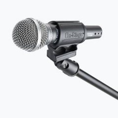 Mic Stand with Flexible Gooseneck + Shock-Mount Wireless Microphone Clip
