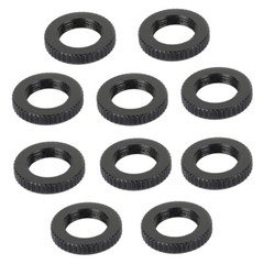 10x CAMVATE 5/8″-27 Dual Lock Nuts fr 5/8″ Cold Hot Shoe Adapter Screw Mic Mount
